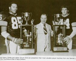 New Orleans Saints MVP, 1977.