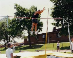 Michael Sayers - pole vault.