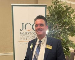 On November 1, 2023, Scott Kindberg received the Distinguished Alumnus Award from Jamestown Community College.