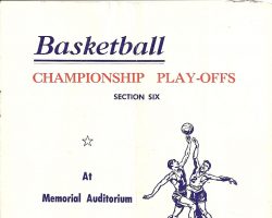 1959 Section 6 program cover