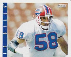 Shane Conlan 1993 Score trading card.
