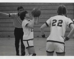 Sheilah Lingenfelter circa 1978-79 at Southwestern.