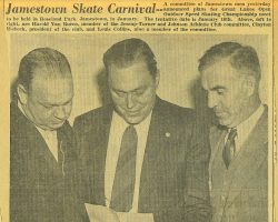 Jamestown Skate Carnival. 1940. Jamestown Skate Carnival. 1940.
