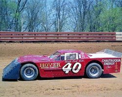 Skip Furlow at Hagerstown Speedway, 1984.