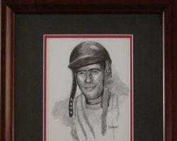 Talladega Walk of Fame plaque.