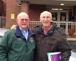 Walt Thurnau & Tom Priester. Walt Thurnau & Tom Priester.