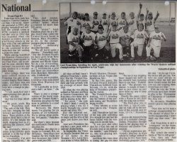 1990 Falconer Grad Succeeds At National Level. Page 2.  2014.