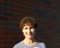 Verna Feather, wife of inductee Dan Feather.