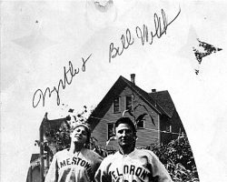 Billy Webb and his wife.