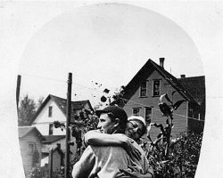 Billy Webb and his wife.
