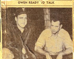 Owen Ready To Talk. 1946.
