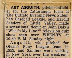 Art Asquith on <em>What's My Line?</em>,  1955.