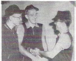 Softball No-Hitter. July 16, 1959.