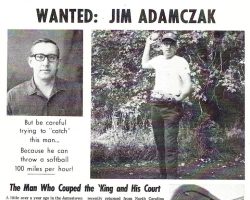Wanted: Jim Adamczak. 1970.