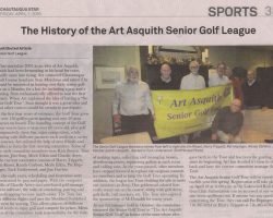 The History of the Art Asquith Senior Golf League. April 1, 2016.