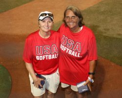 Sheilah Gulas was the Region 2 Blue Assistant coach 2019 at the 12 Under USA Softball All American Games.