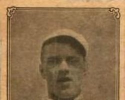 Hugh Bedient trading card.