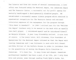 Greg Peterson's draft foreward for the David Mule's 1998 book <em>Across the Seams</em>. Page 2. Greg Peterson's draft foreward for the David