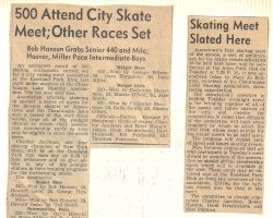 500 Attend City Skate Meet. Skating Meet Slated Here.