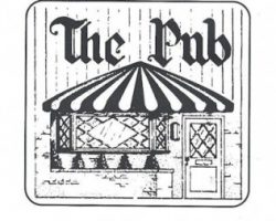 Menu cover from The Pub