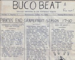 Jim Riggs' first editing job?
For a 9th grade English class in his hometown of East Liverpool, OH. 9th grade English class project.
