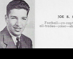 Joe Sanfilippo, Jamestown High School yearbook, 1943.