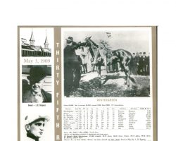 1909 Kentucky Derby fact sheet.
