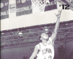 Maceo Wofford with Iona College.