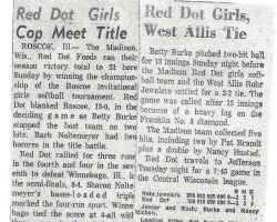 Red Dot Girls, 1960.