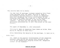 William M. Webb, The Man and His Legacy, by Greg Peterson. Page 8.