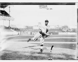 Ray Caldwell, New York AL, at Polo Grounds, NY, 1913.