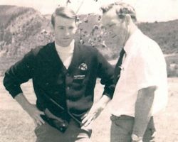 Stan Marshaus, left, with Arnold Palmer during the summer of 1968 in Vail, Colorado. Stan Marshaus, left, with Arnold Palmer during the summer of 1968 in Vail, Colorado.