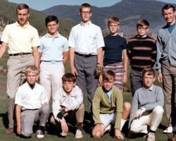Stan Marshaus, back row, far right, with his students at the Arnold Palmer Golf Academy, Vail, Colorado, July 1968. Stan Marshaus, back row, far right, with his students at the Arnold Palmer Golf Academy, Vail, Colorado, July 1968.