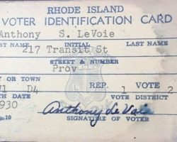 Voter ID card. voter card