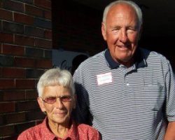 Bob Winterburn and his wife Carol attending the
2009 CSHoF hosted event celebrating 70 years of
professional baseball in Jamestown. Bob Winterburn