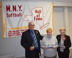 Western New York Softball Hall of Fame  induction ceremony. October 16, 2021.