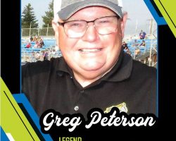 Greg Peterson's Tarp Skunks baseball card. Greg Peterson's Tarp Skunks baseball card.